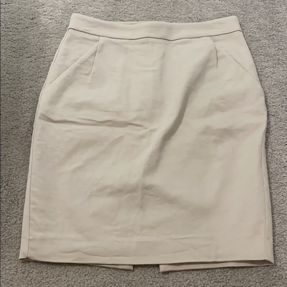 Beige pencil skirt EXPRESS